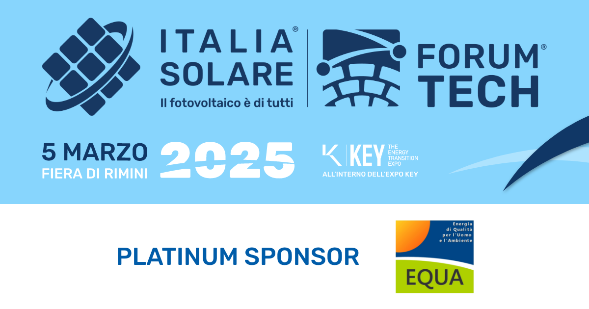 Equa a ForumTech 2025: l’innovazione nella gestione energetica