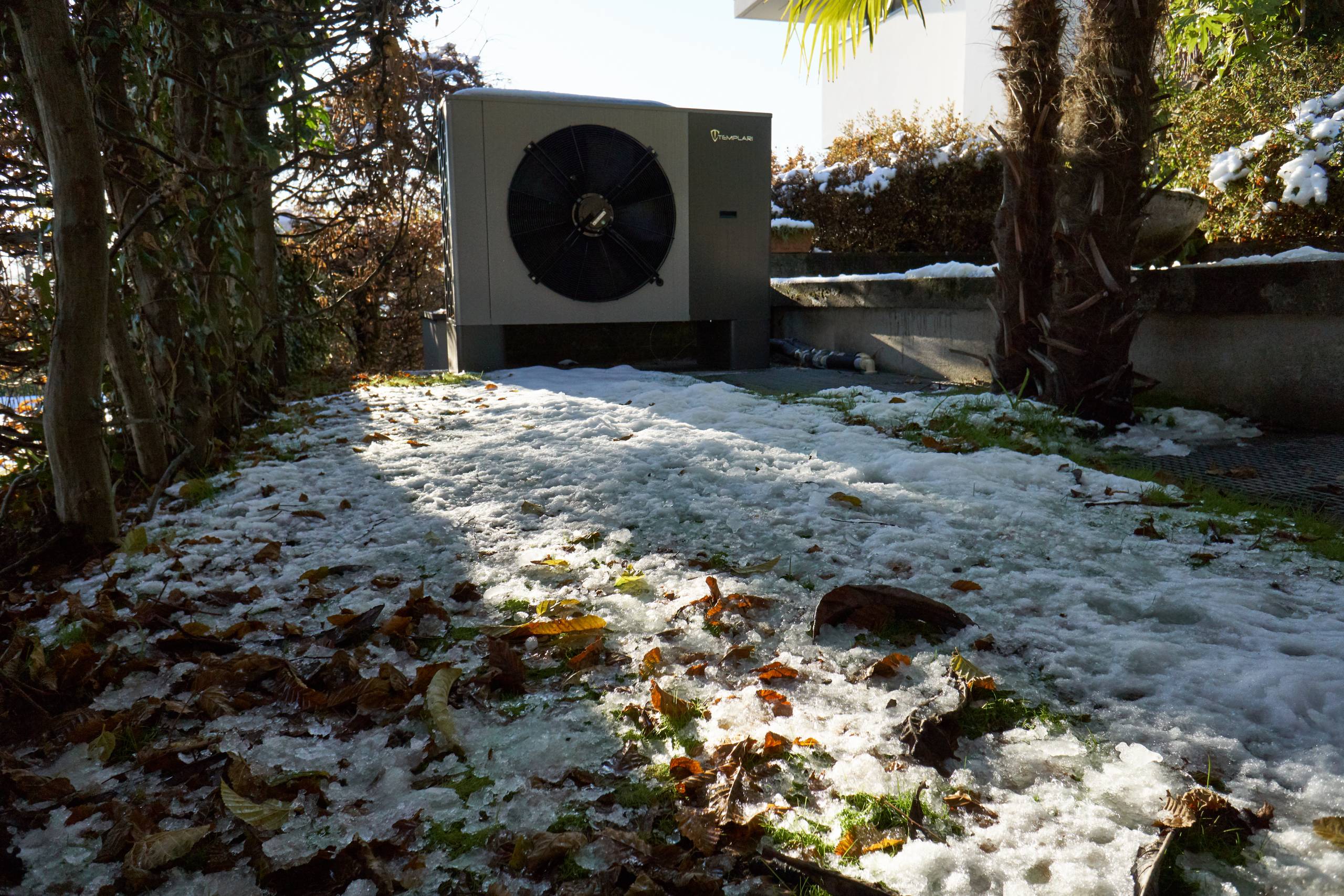 Pompa di calore per abitazione privata