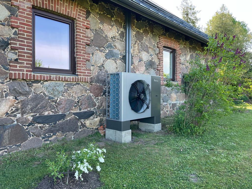 Pompa di calore per villa privata